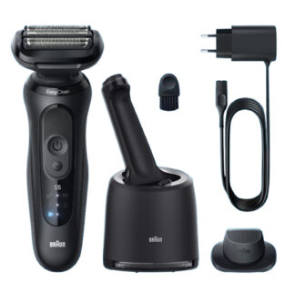 Rasoio barba elettrico Rasoio barba Braun 52 N7200CC SERIES 5 Clean&Fast Black (ord.min.1.00 unità)