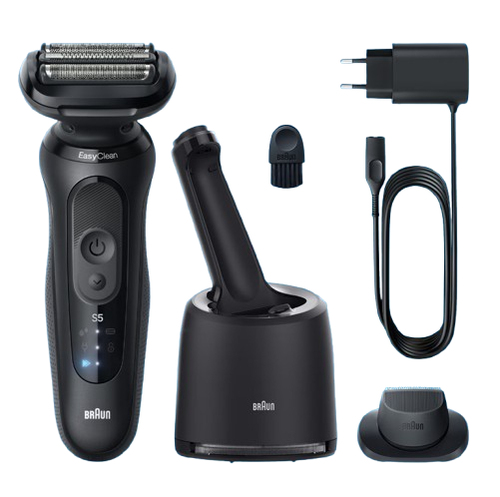 Rasoio barba elettrico Rasoio barba Braun 52 N7200CC SERIES 5 Clean&Fast Black (ord.min.1.00 unità)