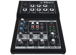 Mixer disc jockey Mixer disc jockey Mackie MIX5 MIX SERIES 5 Black (ord.min.1.00 unità)