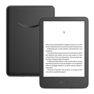 Ebook Ebook Amazon B0CP31T5M6 KINDLE 2024 release con pubblicità Black (ord.min.1.00 unità)