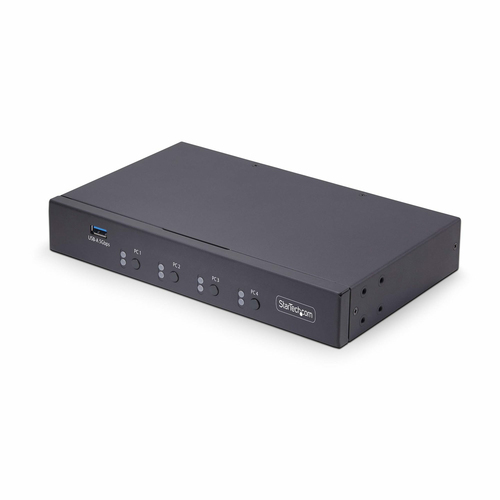 Kvm switch Kvm switch Startech.Com P4A20132 KM SWITCH 4 PC Black (ord.min.1.00 unità)