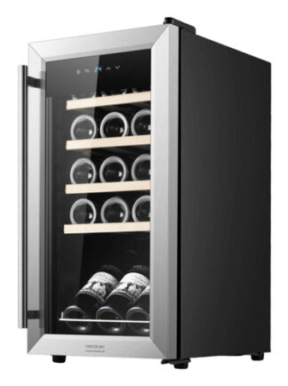 Cantinetta Cecotec 00121 GRAND SOMMELIER 1550 Inox e Black Cantinetta libera installazione (ord.min.1.00unità)