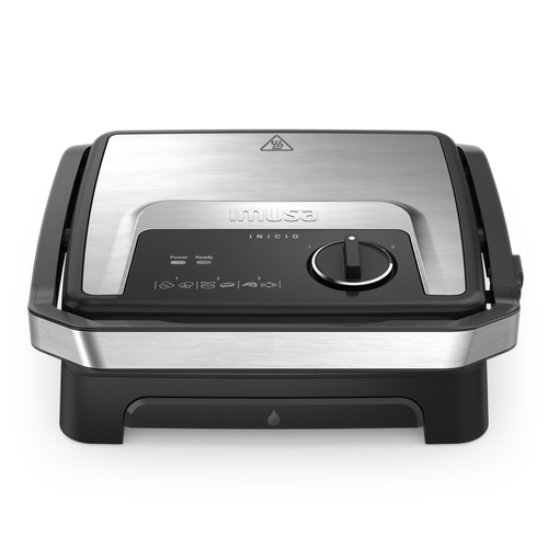 Bistecchiera elettrica Bistecchiera elettrica Moulinex GI272D10 INICIO Adjust 2in1 Silver e B (ord.min.1.00 unità)