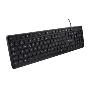 Tastiera computer V7 CJ33712 Pro KU350ES Black Tastiera computer (ord.min.1.00unità)