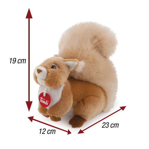 Peluche Peluche Trudi 29228 PUPPETS Marionetta Asino Grigio e Bianco (ord.min.1.00 unità)