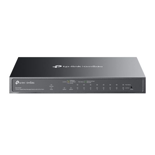 Switch di rete Switch di rete Tp Link ES210GMP OMADA Easy Managed Black (ord.min.1.00 unità)
