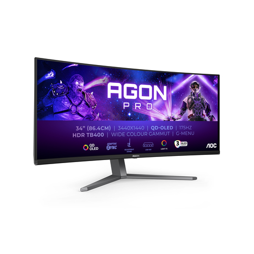 Monitor Monitor Aoc AG346UCD AGON PRO Curvo Grey (ord.min.1.00 unità)