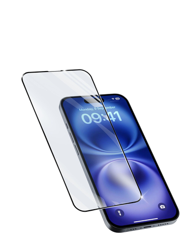 Pellicola protettiva schermo Protezione schermo Cellular Line TEMPGCAPIPH16K IPHONE IMPACT GLASS CA (ord.min.1.00 unità)