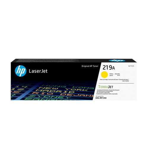 Toner Toner Hp W2192A 219A (ord.min.1.00 unità)