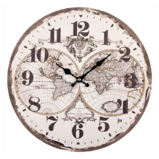 Orologio da parete Orologio da parete Lowell 21564 JUSTAMINUTE Emisfero Multicolor (ord.min.1.00 unità)