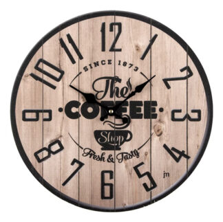 Orologio da parete Lowell 21568 JUSTAMINUTE The Cofee Shop Multicolor Orologio da parete (ord.min.1.00unità)