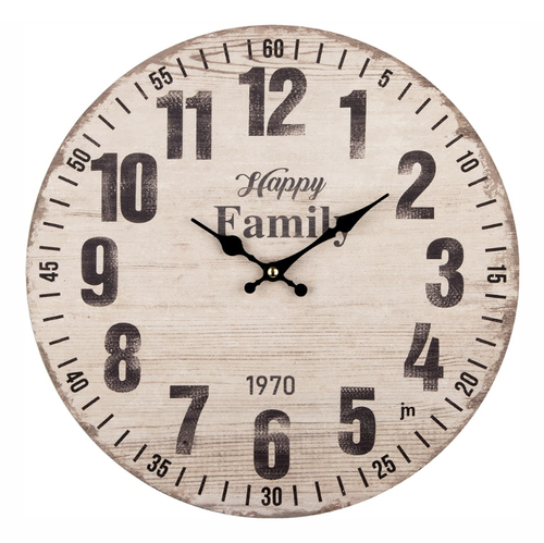 Orologio da parete Orologio da parete Lowell 21563 JUSTAMINUTE Happy Family Multicolor (ord.min.1.00 unità)