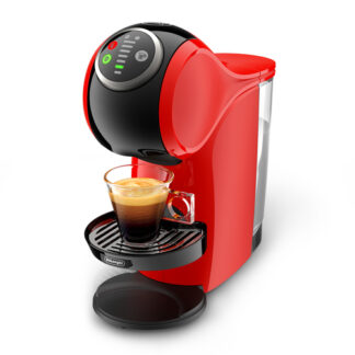 Macchina caffè De Longhi 0132180859 GENIO S Plus EDG315 R Red e Black Macchina caffè capsule (ord.min.1.00unità)