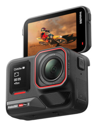 Action cam Insta360 935428 ACE Pro 2 Dual Battery Black Action cam (ord.min.1.00unità)