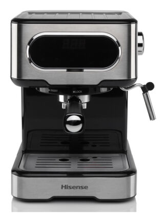 Macchina caffè espresso Macchina caffè espresso Hisense 740219 HESCM15DBK Inox e Black (ord.min.1.00 unità)