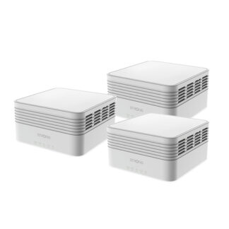 Set mesh Wi Fi Set mesh Strong MESHTRIAX3000 ATRIA AX3000 Grey e White (ord.min.1.00 unità)
