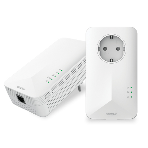 Power line Power line Strong POWERL1000WFDUOEUV2 100 Double Pack WiFi White (ord.min.1.00 unità)