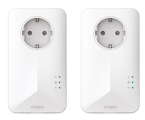 Power line Power line Strong POWERL1000DUOEUV2 1000 Double Pack White (ord.min.1.00 unità)