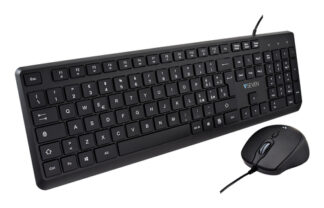 Tastiera e mouse V7 CKU350IT Combo Black Tastiera e mouse (ord.min.1.00unità)