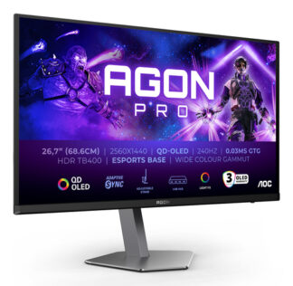 Monitor Monitor Aoc AG276QZD2 AGON PRO Grey (ord.min.1.00 unità)