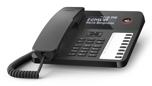 Telefono fisso Telefono fisso Gigaset DESK 600 IM Black (ord.min.1.00 unità)