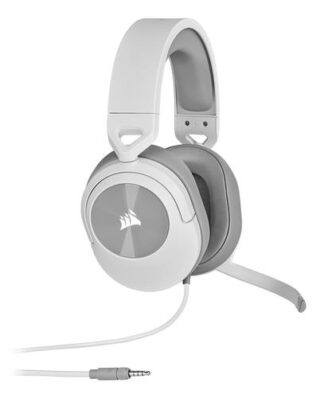 Cuffie gaming Cuffie gaming Corsair CA 9011261 EU HS SERIE HS55 Stereo Wired White e (ord.min.1.00 unità)