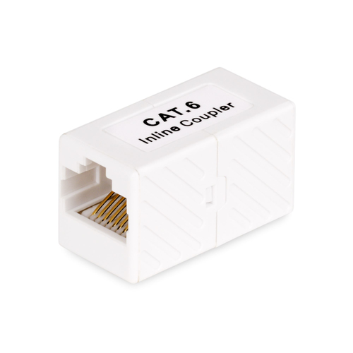 Accoppiatore cavo di rete Accoppiatore cavo di rete Startech.Com IN CAT6 COUPLER U1 RJ45 White (ord.min.1.00 unità)