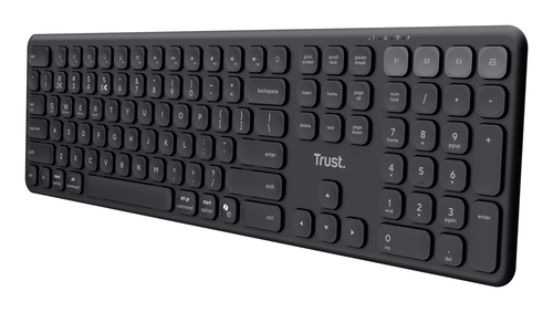 Tastiera computer Tastiera computer Trust 25633 Vaiya Black (ord.min.1.00 unità)