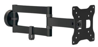Supporto monitor TV parete Supporto monitor TV parete Munari SP367 S LINE 3 Snodi Black (ord.min.1.00 unità)