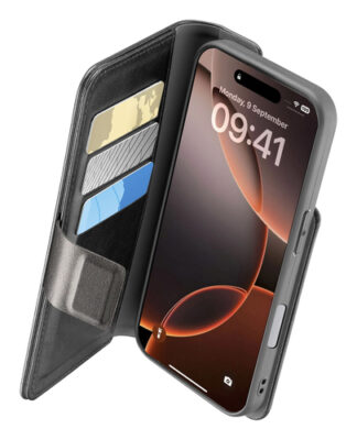 Cover Cover Cellular Line BOOKAG2IPH16PRMK IPHONE 16 Pro Max BOOK AGENDA Bla (ord.min.1.00 unità)