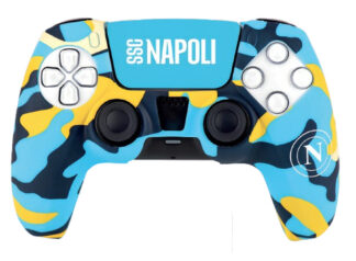 Cover gamepad Cover gamepad Qubick COP50005 PLAYSTATION 5 Napoli Camo Azzurro (ord.min.1.00 unità)