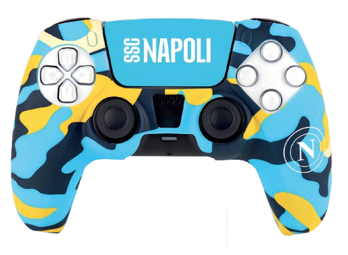 Cover gamepad Cover gamepad Qubick COP50005 PLAYSTATION 5 Napoli Camo Azzurro (ord.min.1.00 unità)