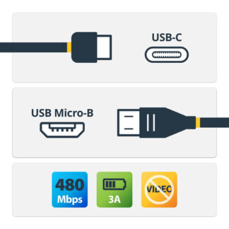 Cavo USB C Cavo USB C Startech.Com USB2CUB2M a Micro B Black (ord.min.1.00 unità)