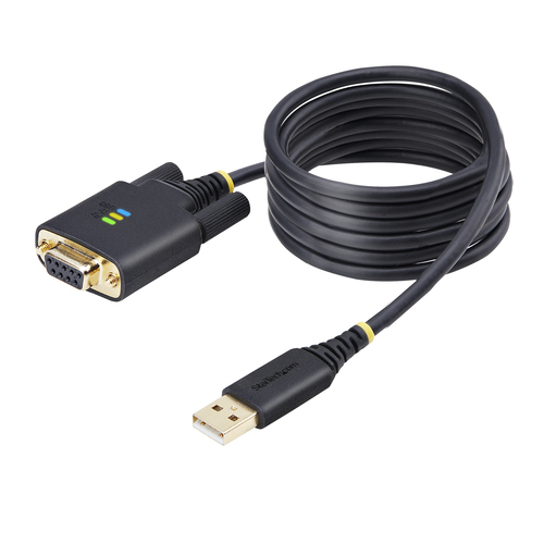 Cavo adattatore Cavo adattatore Startech.Com 1P6FFCN USB SERIAL USB a Null Modem Black (ord.min.1.00 unità)