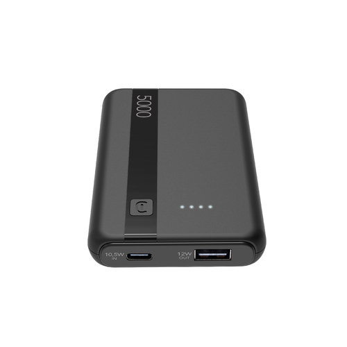 Power bank Power bank Cellular Line PBENTRY5000K Black (ord.min.1.00 unità)