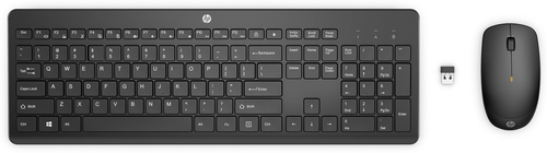 Tastiera e mouse Tastiera e mouse Hp 1Y4D0UT 235 Combo Black (ord.min.1.00 unità)