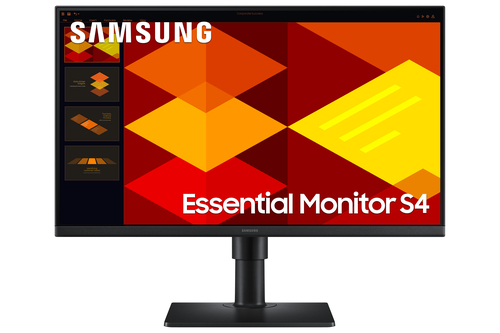 Monitor Monitor Samsung LS24D406GAUXEN ESSENTIAL S4 Black (ord.min.1.00 unità)