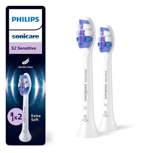 Ricambio spazzolino elettrico Spazzolino ricambio Philips HX6052 87 SONICARE S Sensitive White (ord.min.1.00 unità)