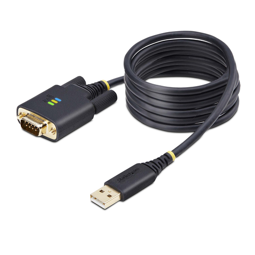 Cavo adattatore Cavo adattatore Startech.Com 1P6FFC USB SERIAL USB A a DB9 RS232 Black (ord.min.1.00 unità)