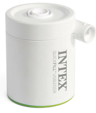 Gonfiatore Intex 66637 elettrico ricaricabile QuickFill USB200R (200 l Gonfiatore (ord.min.1.00unità)