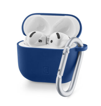 Custodia protettiva auricolari Custodia protettiva auricolari Cellular Line BOUNCEAIRPODS4B BOUNCE Bl (ord.min.1.00 unità)