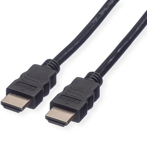 Cavo HDMI Cavo HDMI Itb RO11 04 5543 High Speed con Ethernet Black (ord.min.1.00 unità)