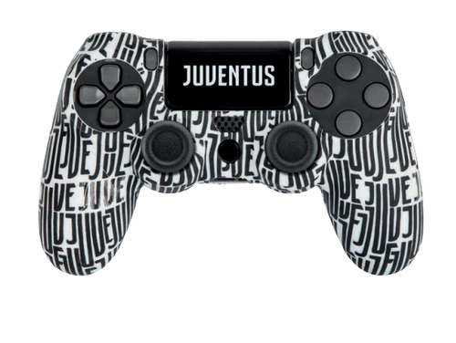 Cover gamepad Cover gamepad Qubick COP40003 PLAYSTATION 4 Juventus Repeat White e Bl (ord.min.1.00 unità)