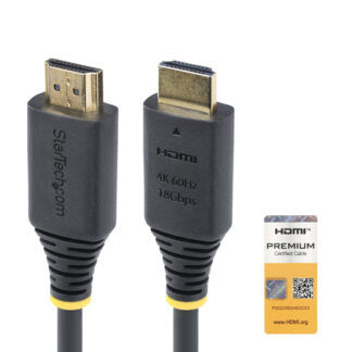 Cavo HDMI Cavo HDMI Startech.Com HDMI2 CABLE 4K60 3M PREMIUM 2.0 Black (ord.min.1.00 unità)