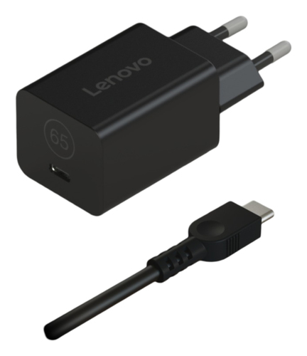 Alimentatore notebook Alimentatore Lenovo 40AWGN65EU 65W GaN Black (ord.min.1.00 unità)