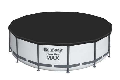 Copripiscina Copripiscina Bestway 58248 6 STEEL PRO MAX rotondo Nero (ord.min.1.00 unità)