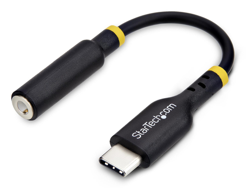 Adattatore audio Adattatore audio Startech.Com USBCAUDIO2 USB C a Jack 3,5 mm Black (ord.min.1.00 unità)