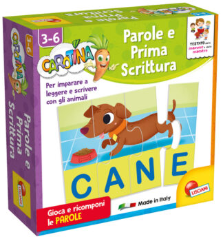 Educativo Gioco educativo Lisciani 47178 CAROTINA Quadrotte Assortito (ord.min.1.00 unità)