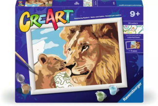Set per dipingere Set per dipingere Ravensburger 23976 CREART Leone e cucciolo (ord.min.1.00 unità)