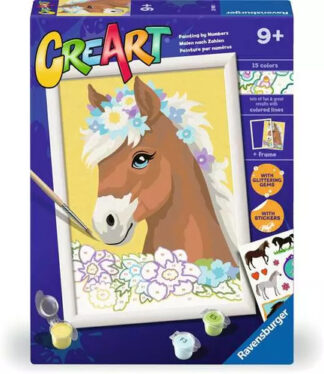 Set per dipingere Set per dipingere Ravensburger 23980 CREART Cavallo tra I fiori (ord.min.1.00 unità)